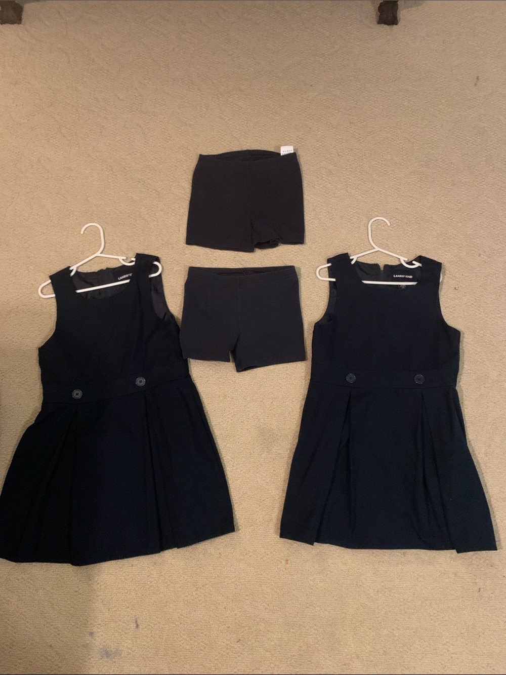 Lands End Navy Jumpers size girl 6